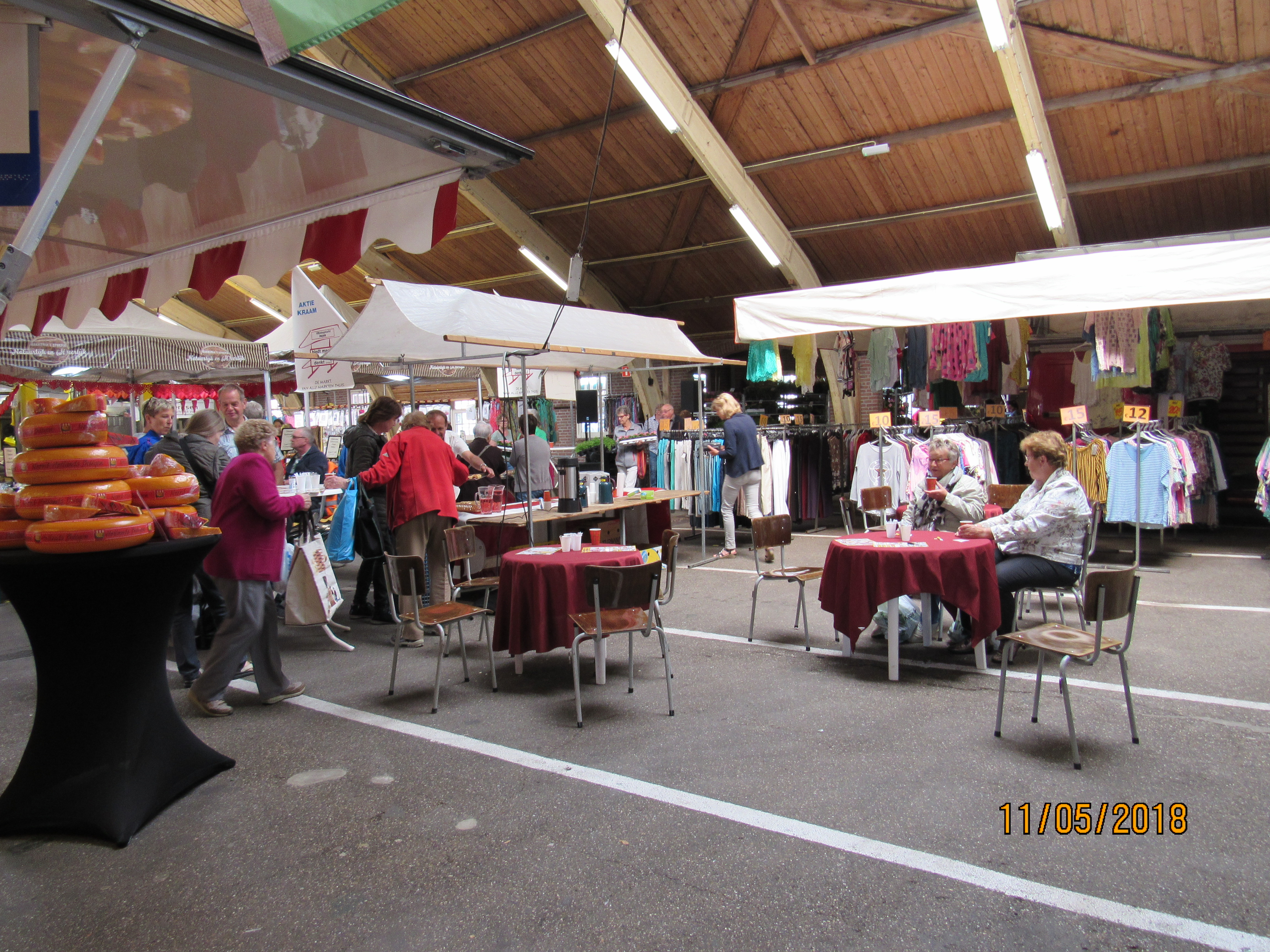 Weekmarkt in de Markthal Didam